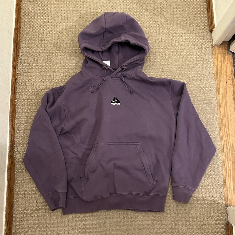 Purple Nike ACG hoodie size small